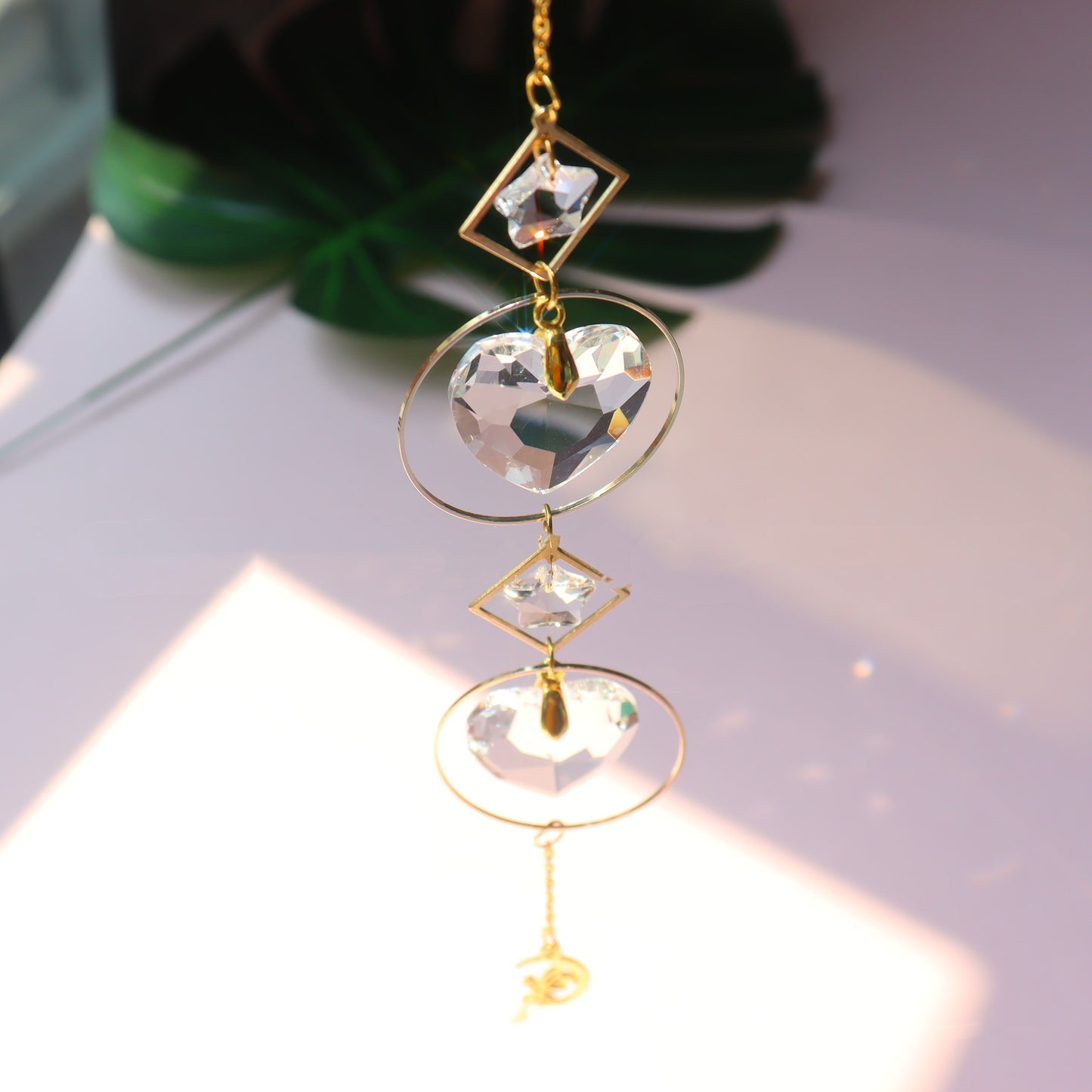 Sun Catcher Garden Lighting Jewelry Hanging Prism Pendant