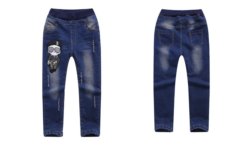 Boys Cotton Jeans