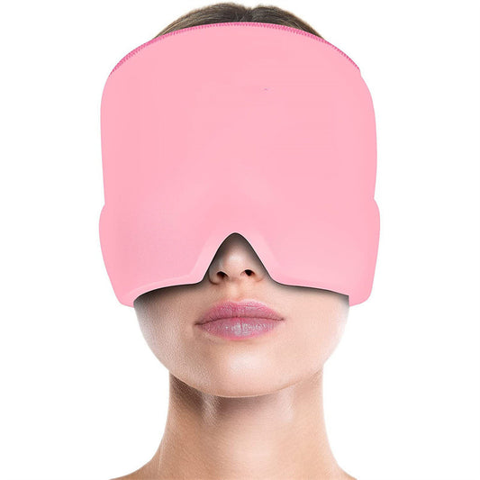 Ice Compress Headache Relief Gel Cold Therapy Migraine Mask