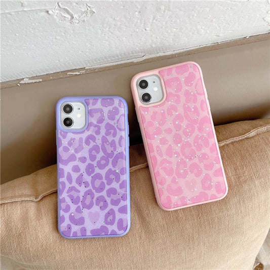 Leopard Epoxy Mobile Phone Case Compatible with Iphone