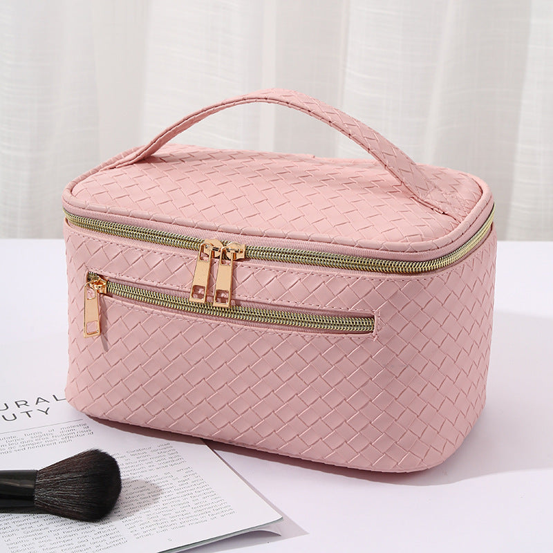 Handheld PU Makeup Bag