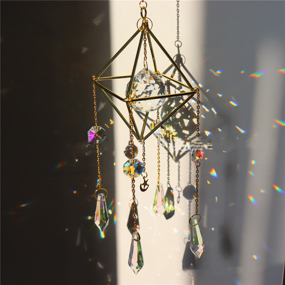 Sun Catcher Garden Lighting Jewelry Hanging Prism Pendant
