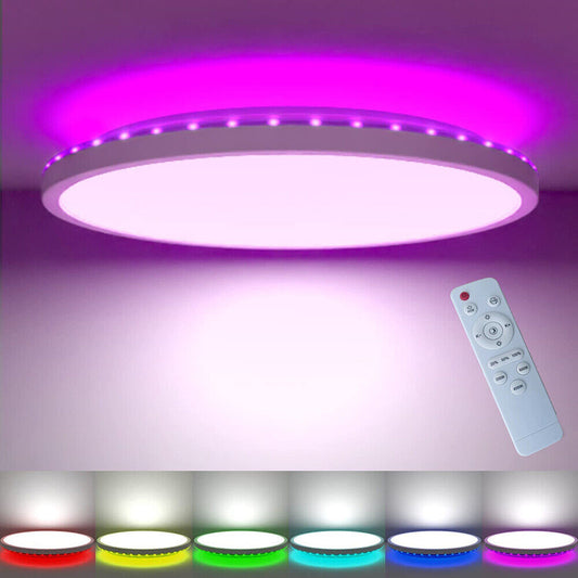 LED Ceiling Round Panel Down Lights Bathroom Kitchen Living Room Lamp