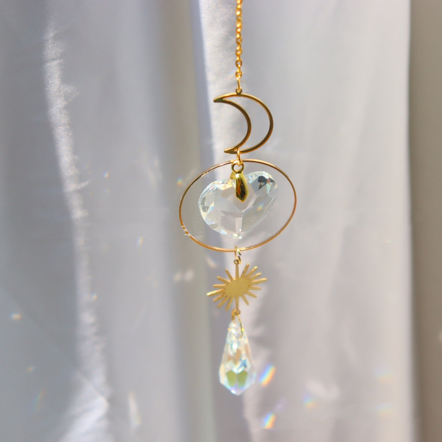 Sun Catcher Garden Lighting Jewelry Hanging Prism Pendant