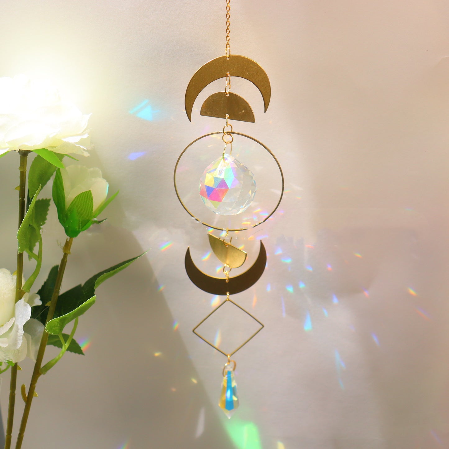 Sun Catcher Garden Lighting Jewelry Hanging Prism Pendant