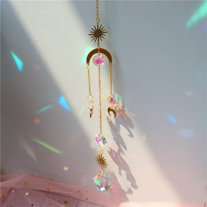 Sun Catcher Garden Lighting Jewelry Hanging Prism Pendant
