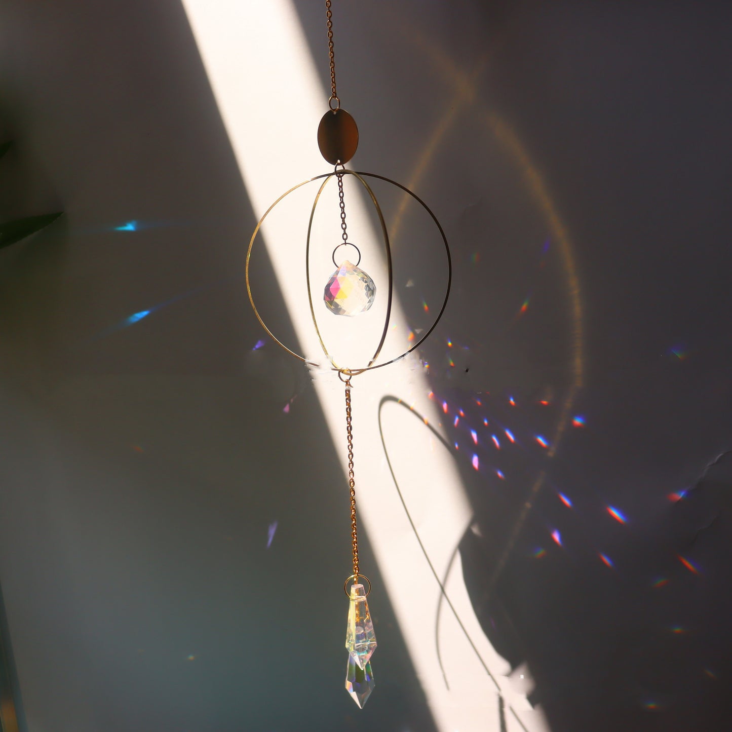 Sun Catcher Garden Lighting Jewelry Hanging Prism Pendant
