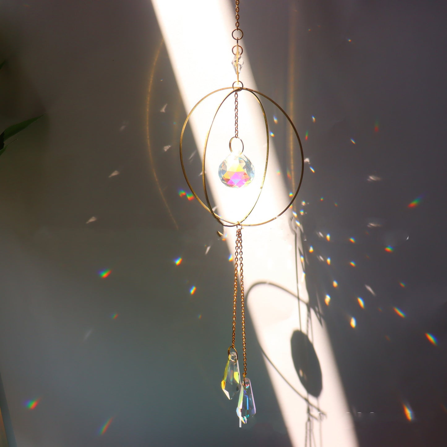 Sun Catcher Garden Lighting Jewelry Hanging Prism Pendant