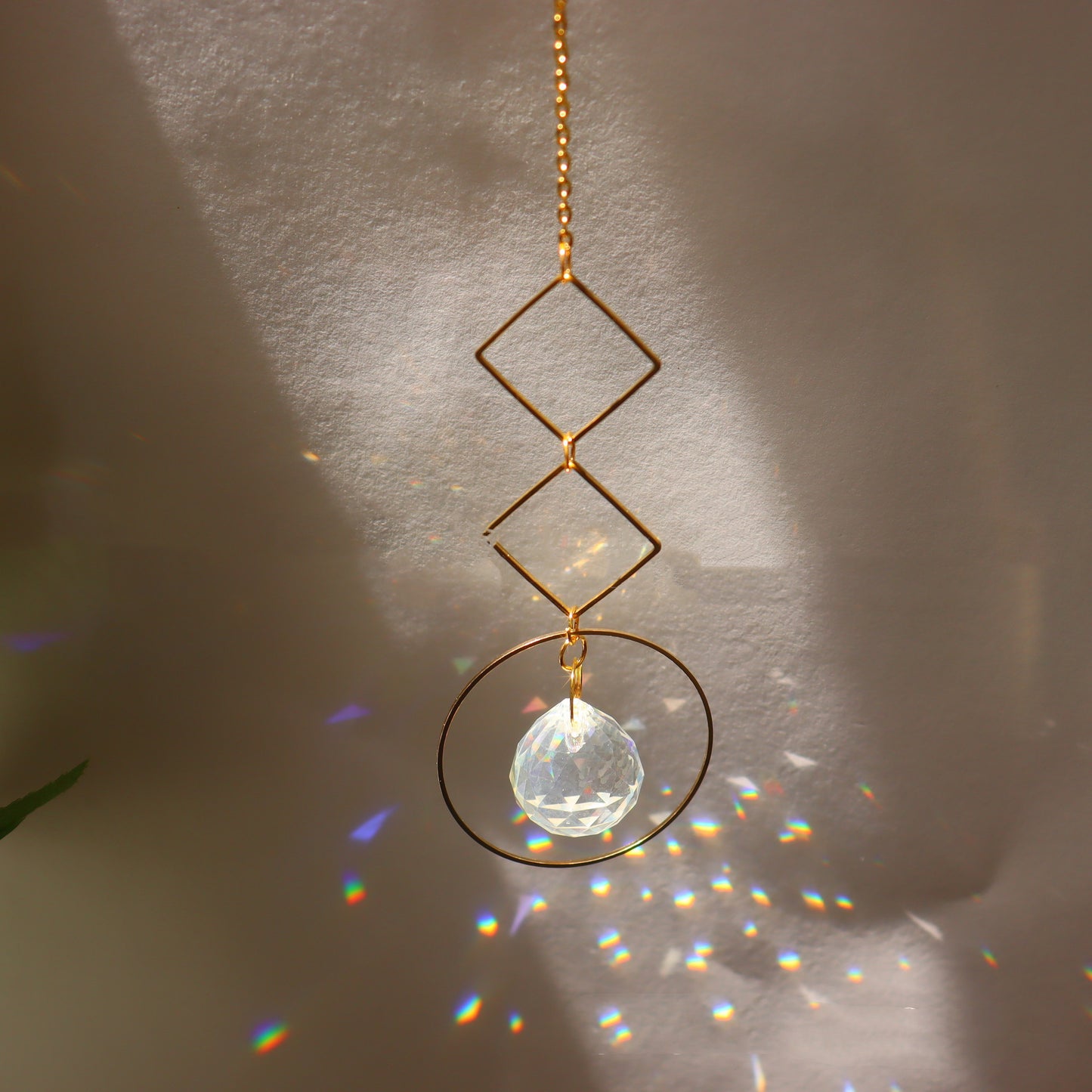 Sun Catcher Garden Lighting Jewelry Hanging Prism Pendant