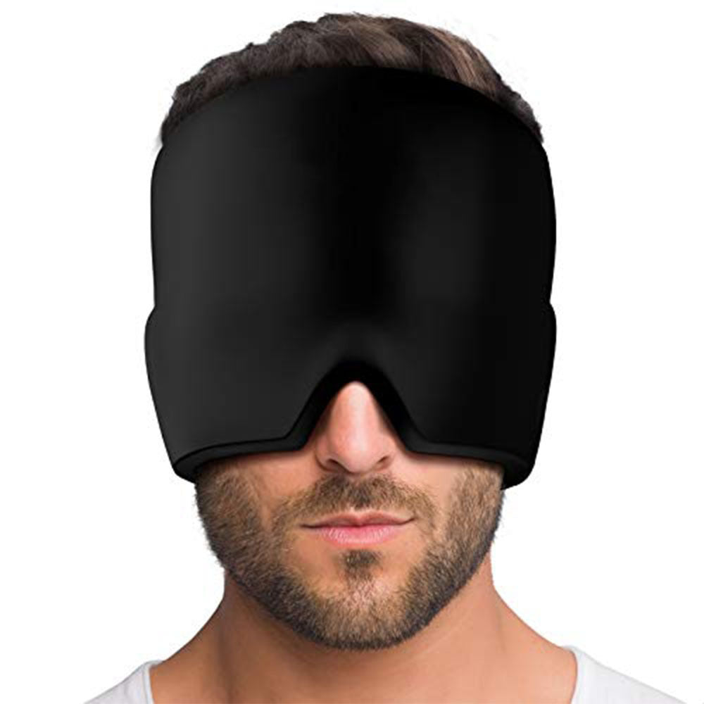 Ice Compress Headache Relief Gel Cold Therapy Migraine Mask
