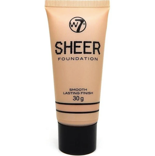 W7 Smooth Lasting Finish Sheer Foundation 30g
