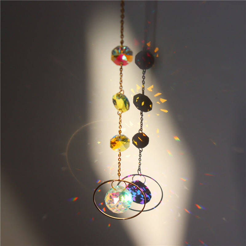 Sun Catcher Garden Lighting Jewelry Hanging Prism Pendant