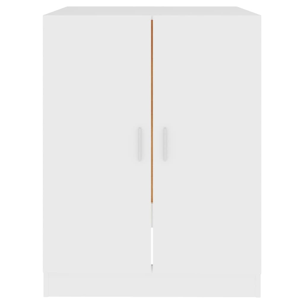 vidaXL Washing Machine Cabinet White 71x71.5x91.5 cm