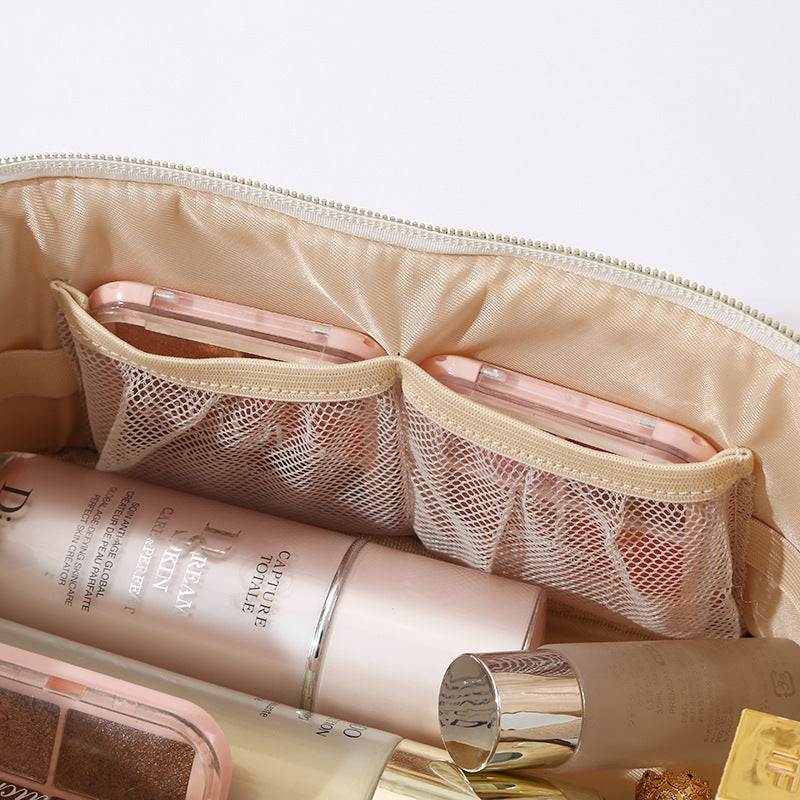 Handheld PU Makeup Bag