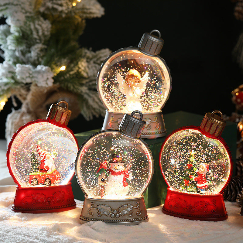 Christmas Holiday Decorations Luminous Simulation Flat Light LED Decoration