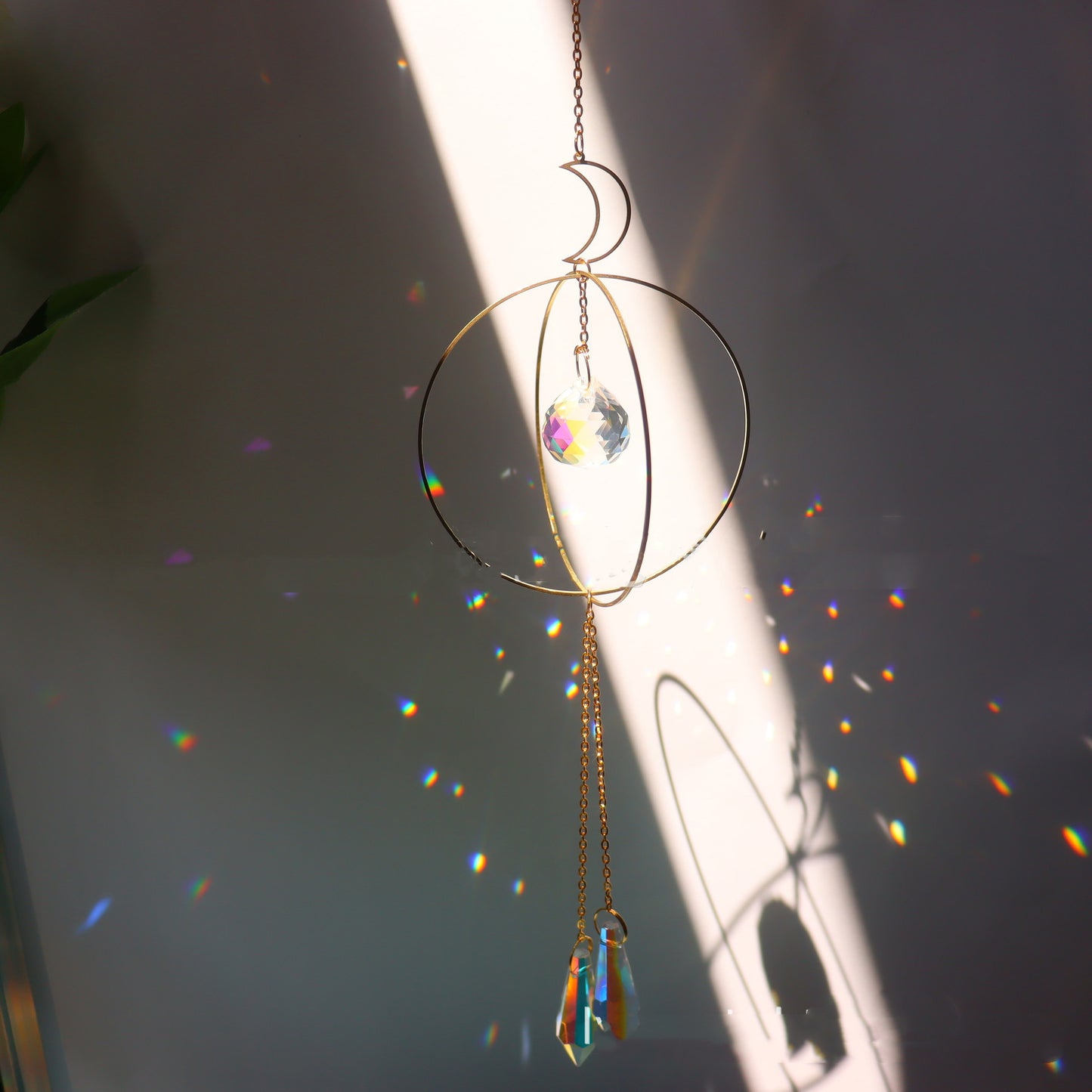 Sun Catcher Garden Lighting Jewelry Hanging Prism Pendant