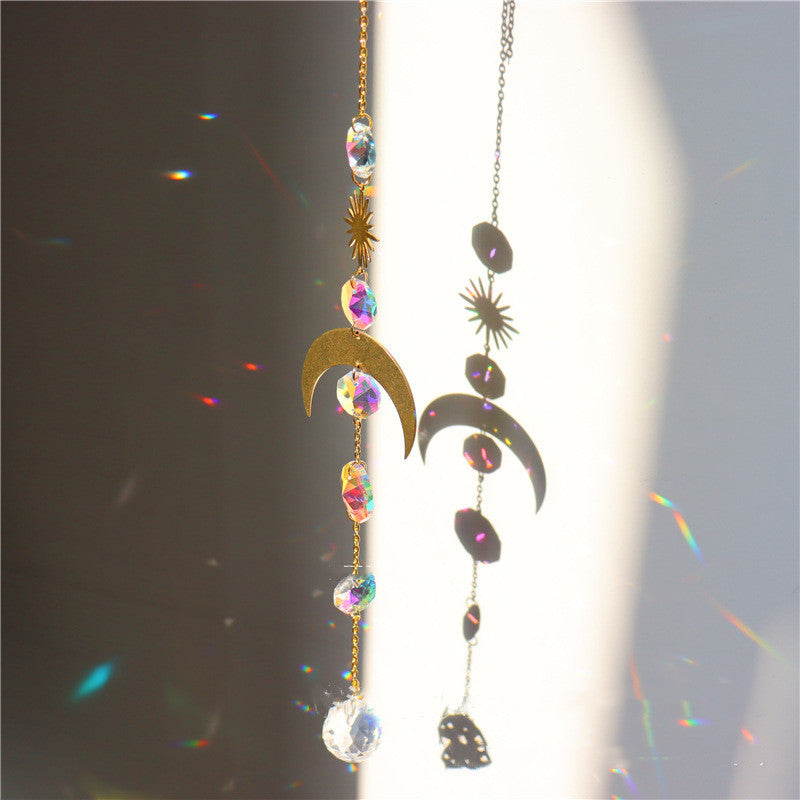 Sun Catcher Garden Lighting Jewelry Hanging Prism Pendant