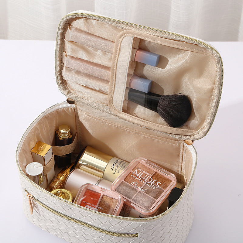 Handheld PU Makeup Bag