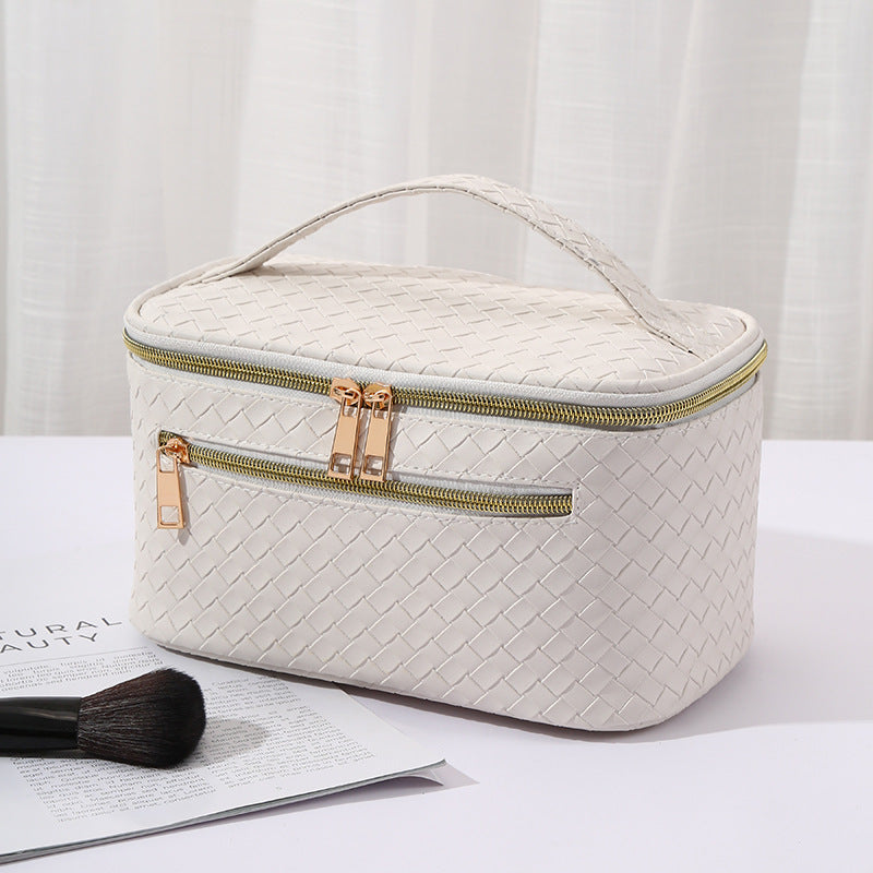 Handheld PU Makeup Bag