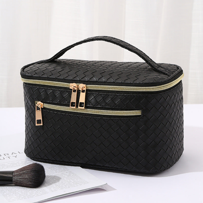 Handheld PU Makeup Bag