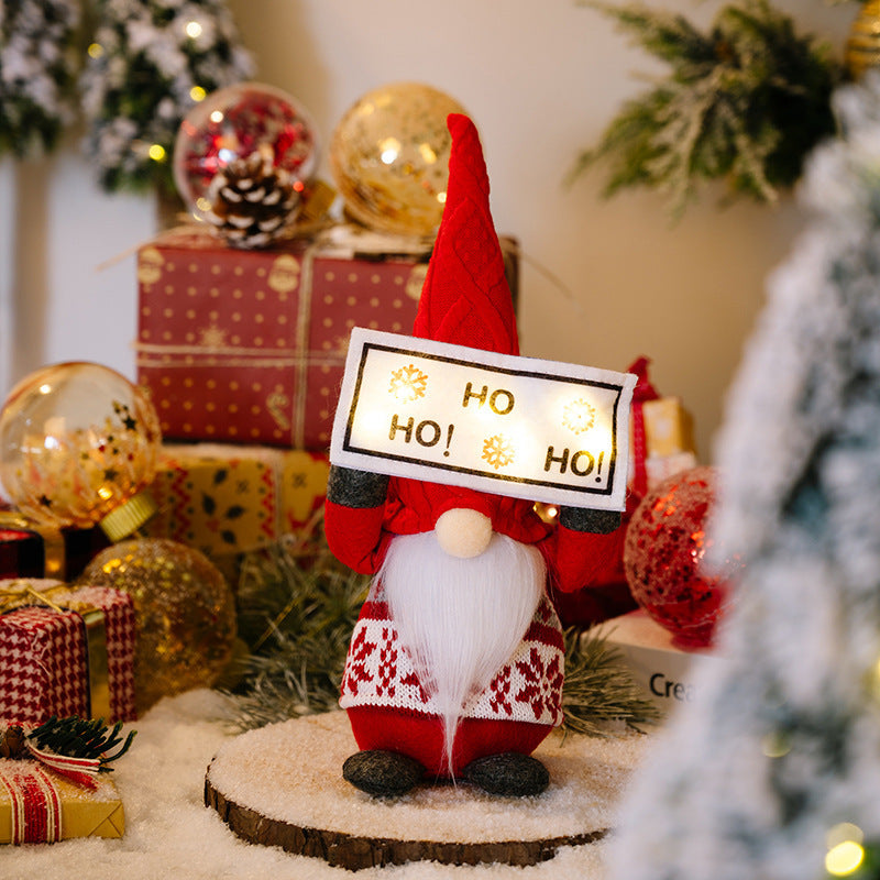 Christmas Decorative Faceless Doll Gnome Gonk