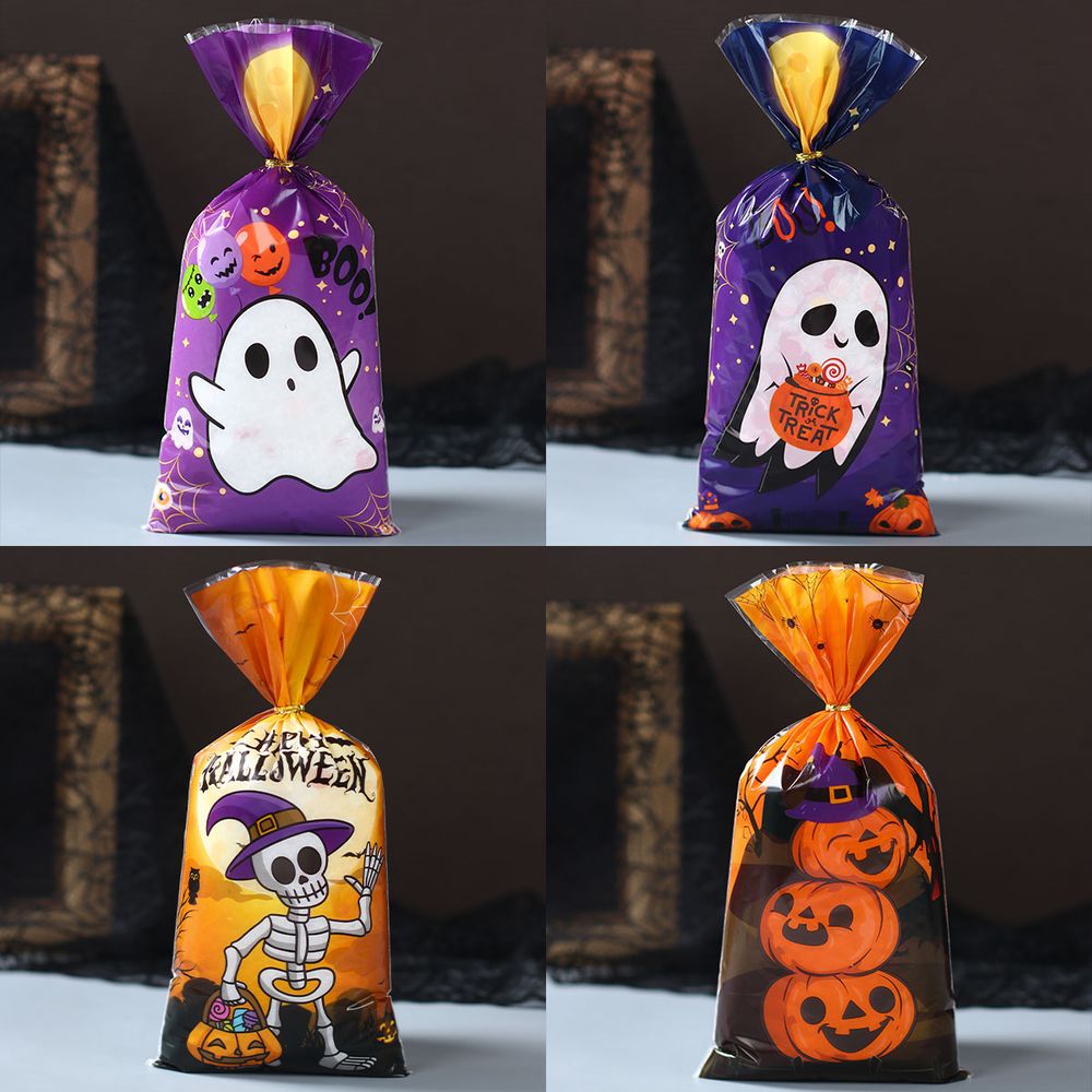 Sacs de bonbons d'Halloween effrayants - Décoration de fête parfaite et emballage de friandises 2023 !