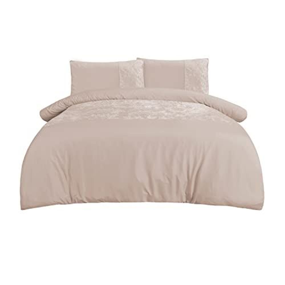 VELVET CUFF CHAMPAGNE BEDSET SB