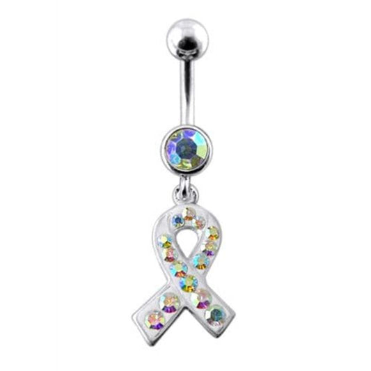 Piercing de nombril pendant avec logo CROSS fantaisie
