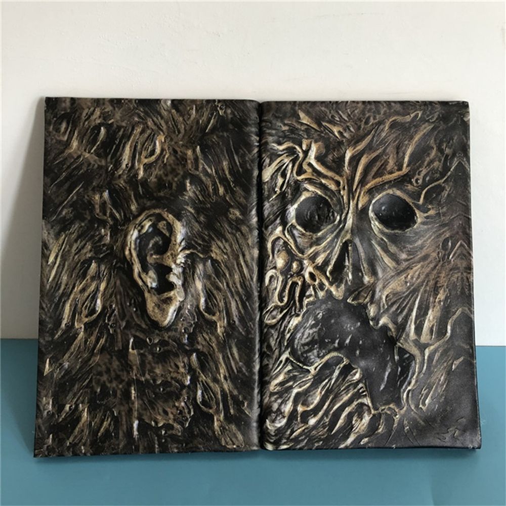 New Necronomicon Dark Magic Book Demon Evil Dead Summon Book Altar Ceremony Prop Book Collection Living Room Desktop Decoration