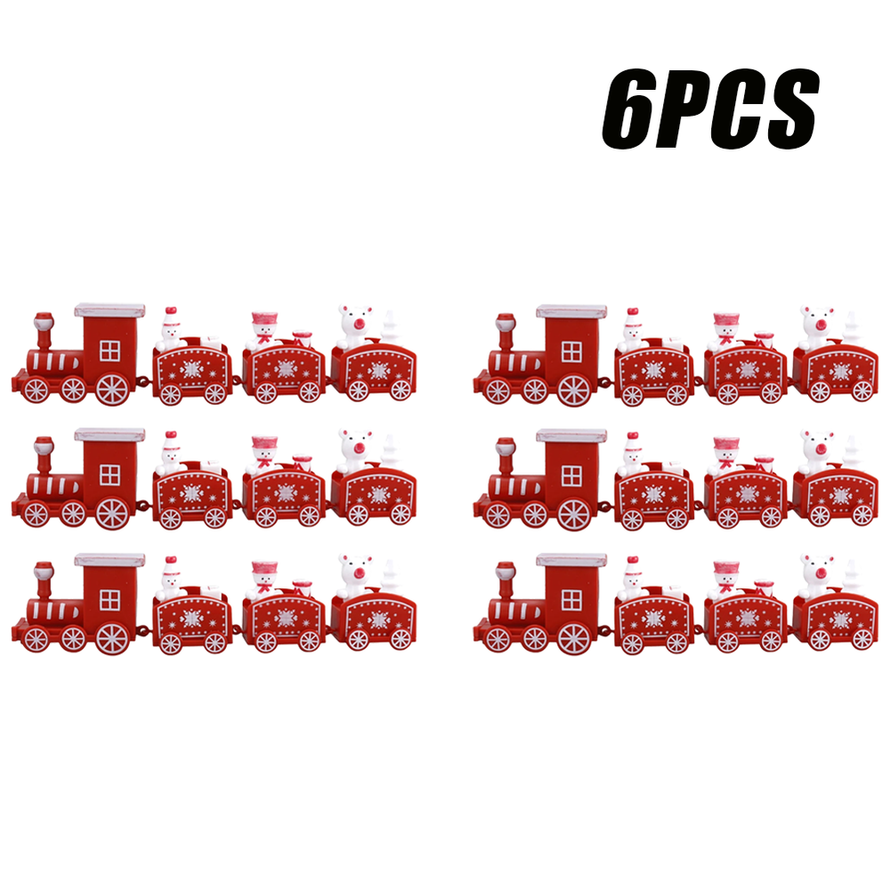 Christmas Train Decoration Children's Gifts Cake Decoration