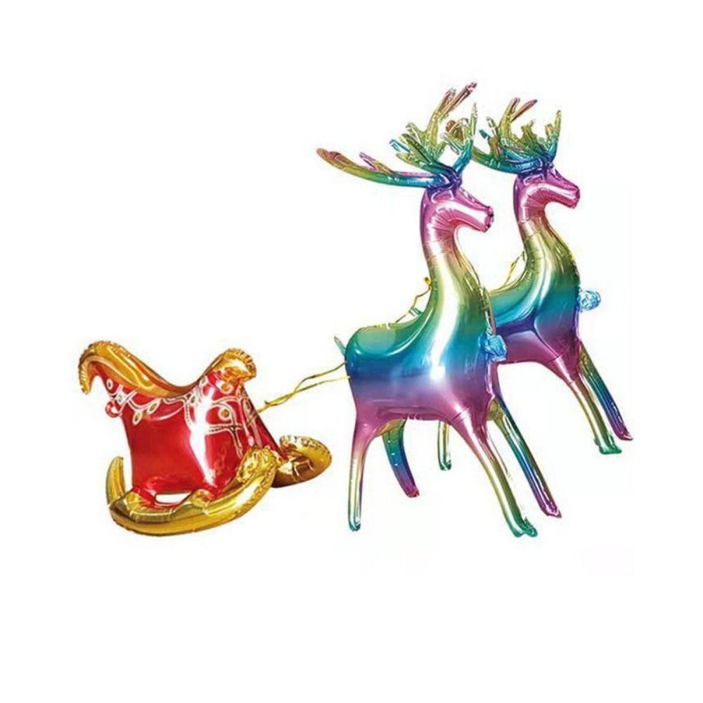 Large Christmas Tree Balloom 4d Christmas Standing Balloon Aluminum Foil Balloon Santa Claus Snowman Balloon Christmas Party