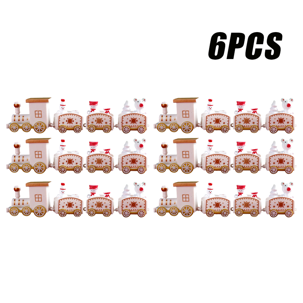 Christmas Train Decoration Children's Gifts Cake Decoration