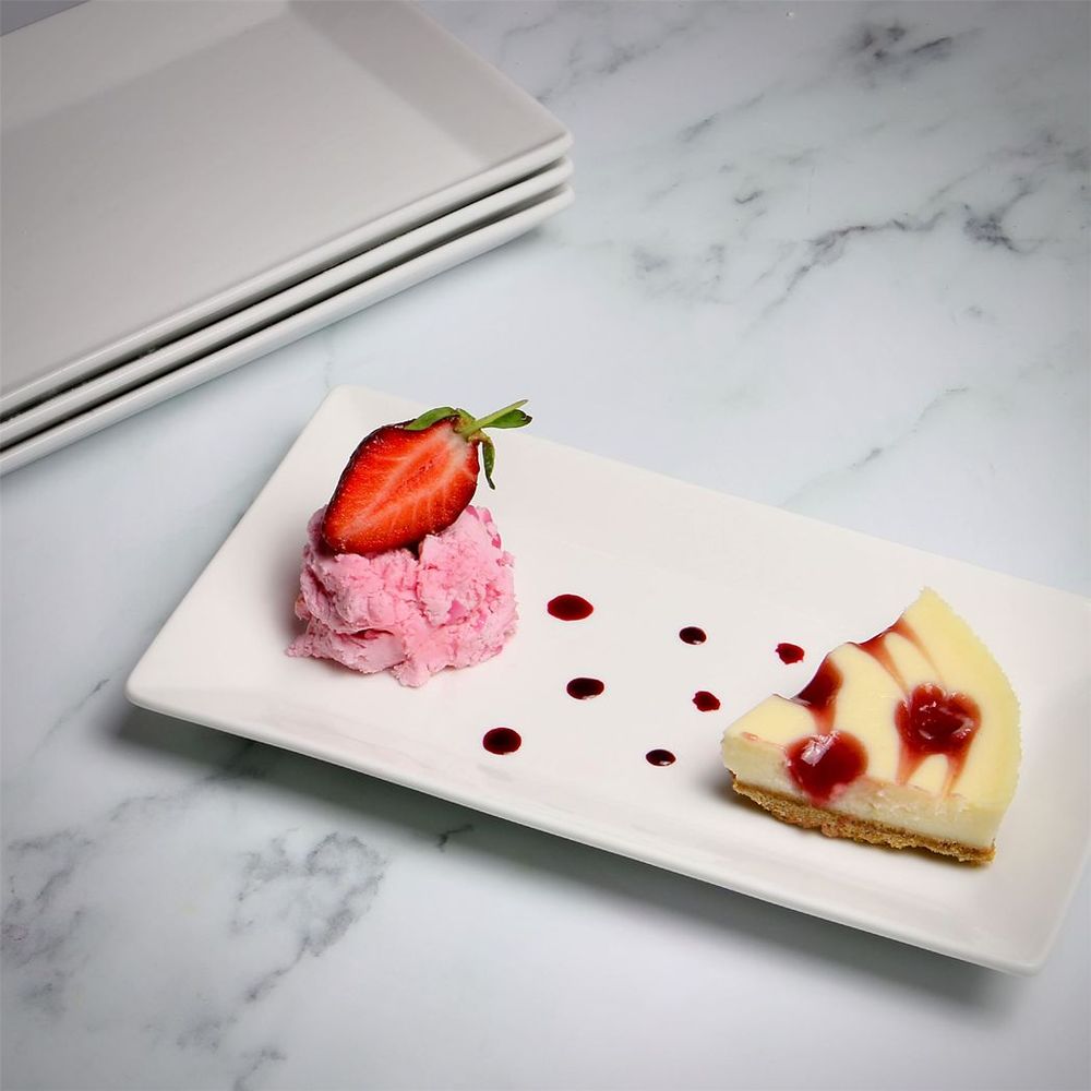 Plats de service en porcelaine - Lot de 4 | M&W