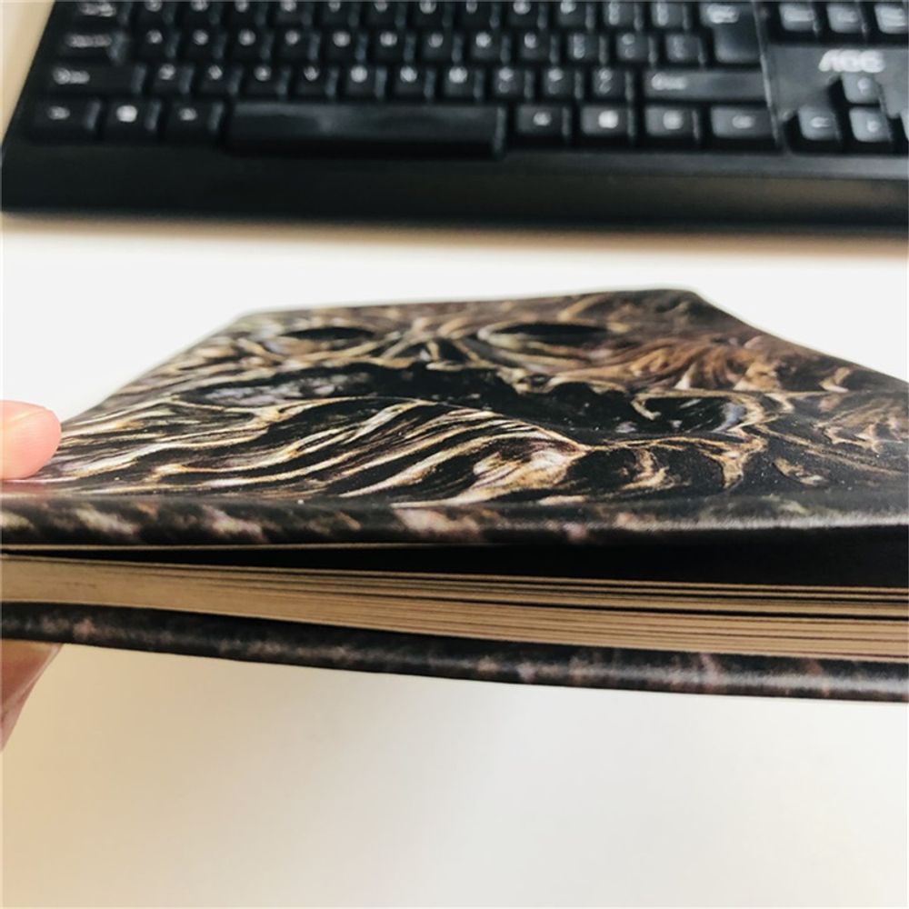 New Necronomicon Dark Magic Book Demon Evil Dead Summon Book Altar Ceremony Prop Book Collection Living Room Desktop Decoration