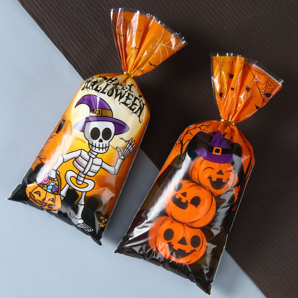 Sacs de bonbons d'Halloween effrayants - Décoration de fête parfaite et emballage de friandises 2023 !