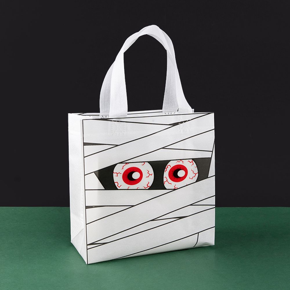 12/30pcs Halloween Tote Bag Non Woven