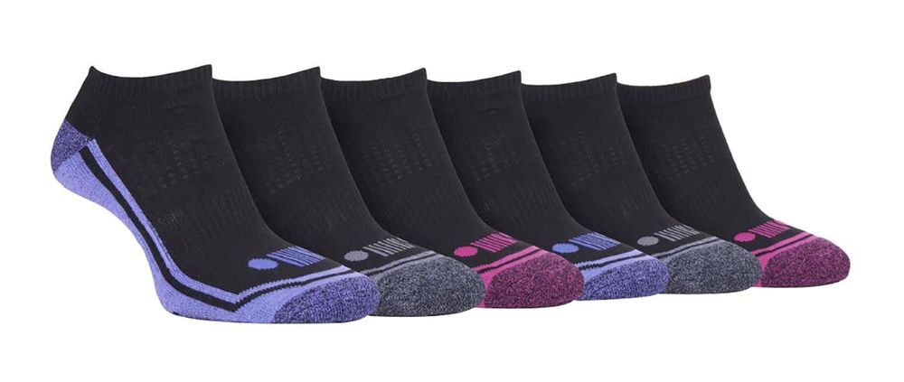 Jeep - Lot de 6 paires de chaussettes de sport pour femme