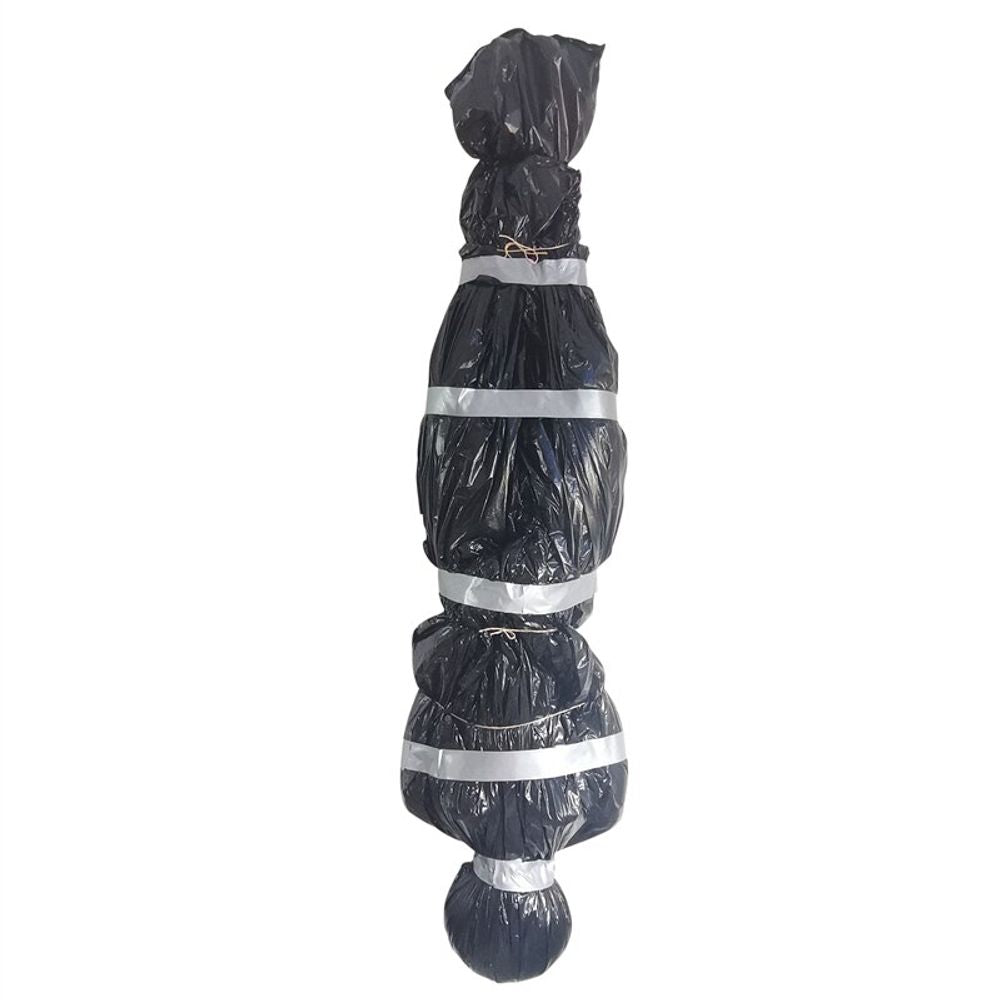 Accessoires de victimes mortes d'Halloween, faux cadavres sanglants d'horreur en plein air, décorations suspendues pour maison hantée, décorations d'horreur d'Halloween