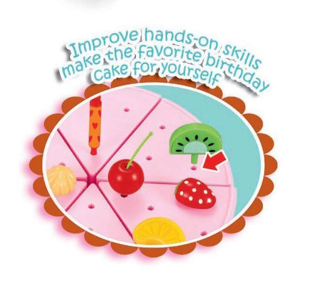 SOKA 54pc Imaginative Dessert Playset – Cream Cake & Tea Party Fun for Kids!