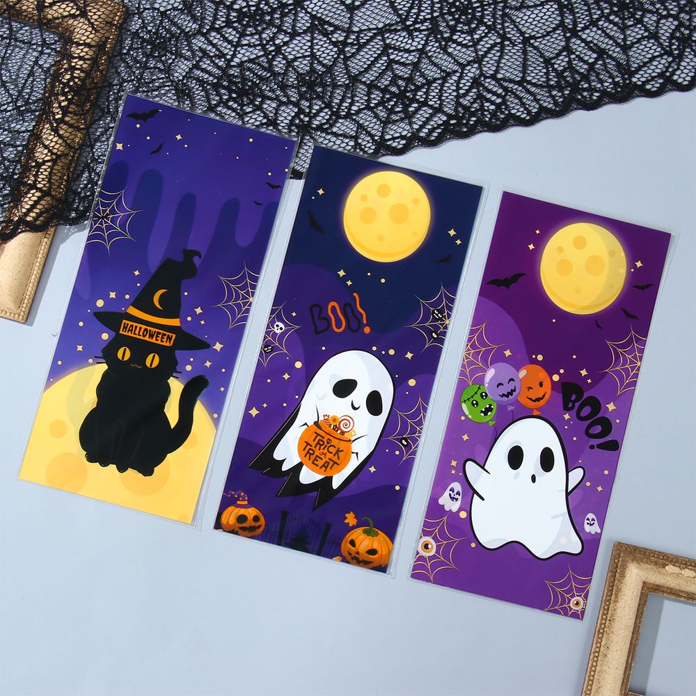 Sacs de bonbons d'Halloween effrayants - Décoration de fête parfaite et emballage de friandises 2023 !