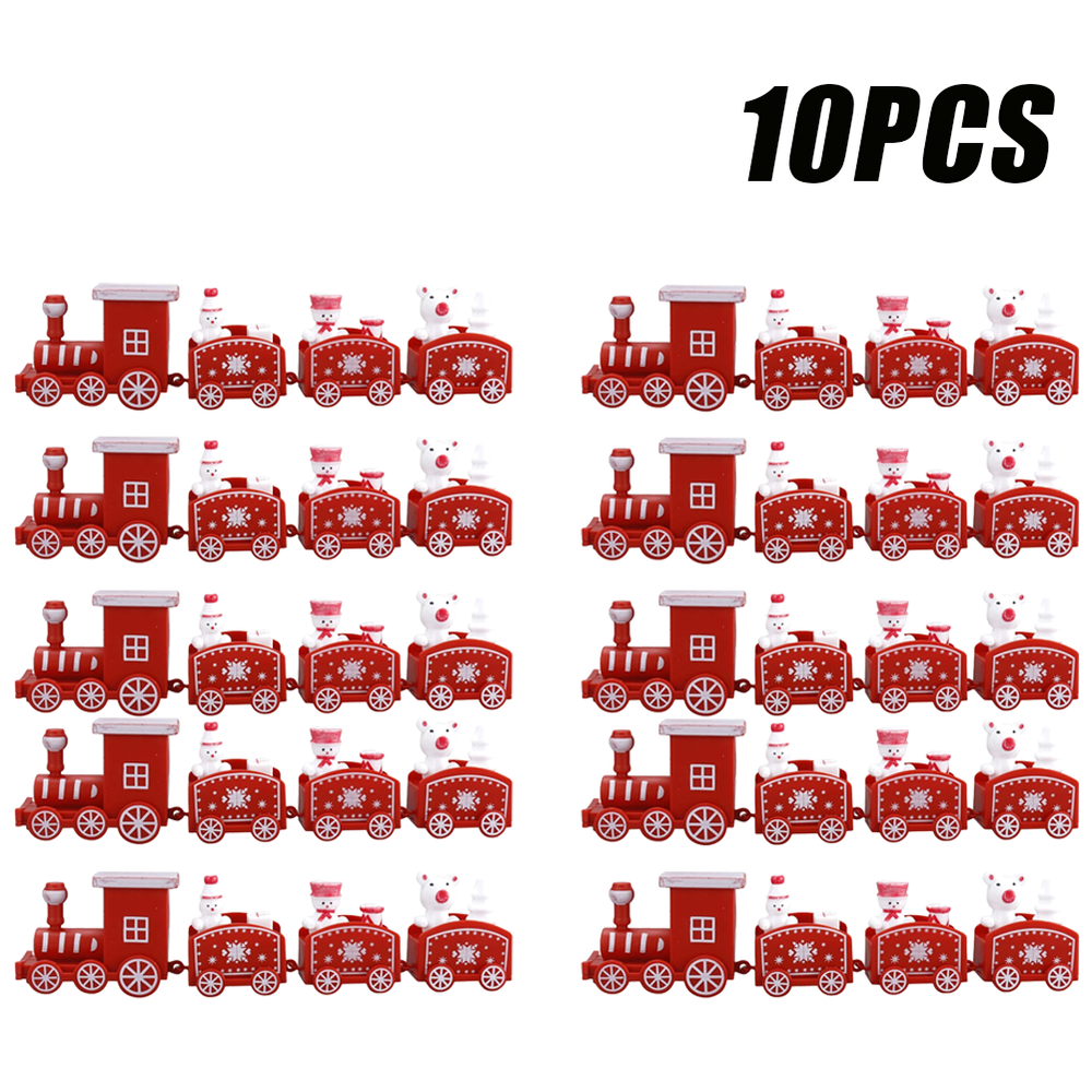 Christmas Train Decoration Children's Gifts Cake Decoration