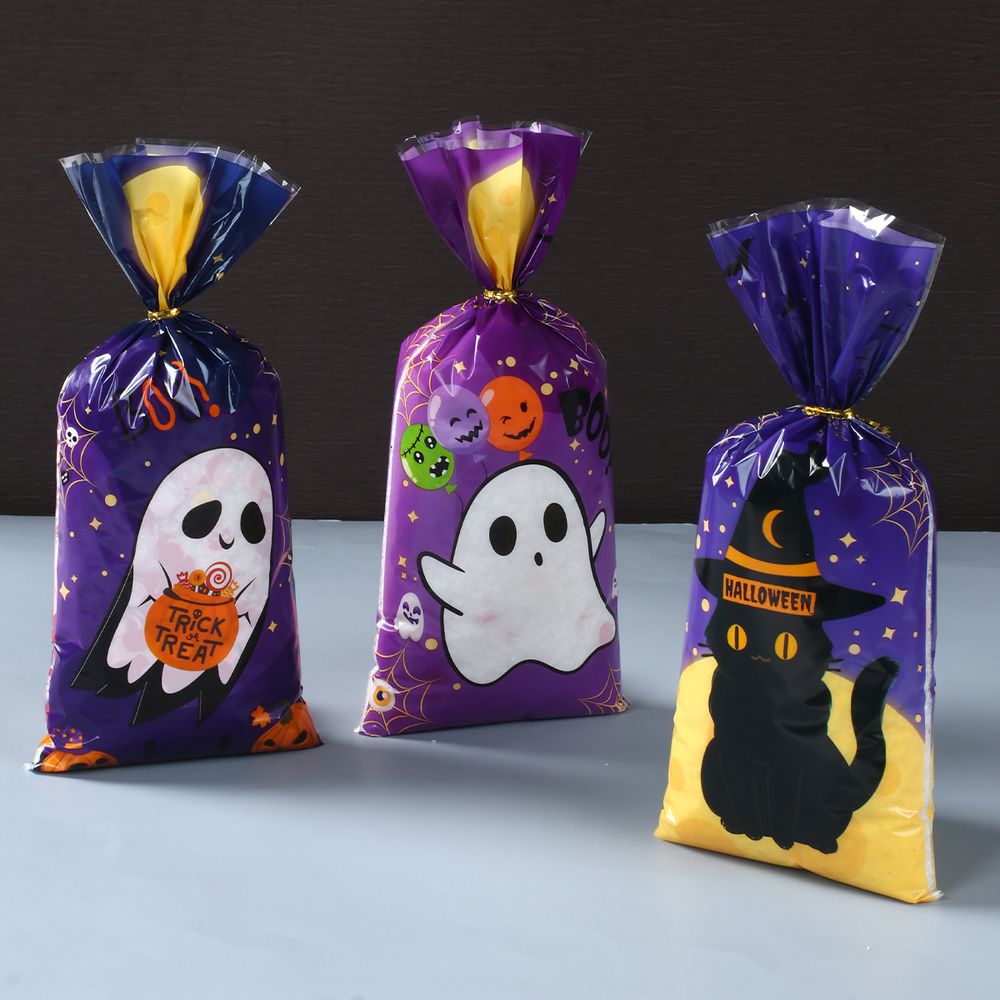 Sacs de bonbons d'Halloween effrayants - Décoration de fête parfaite et emballage de friandises 2023 !