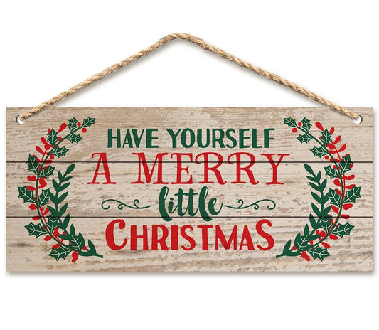 Christmas Wall Hanging Plaque