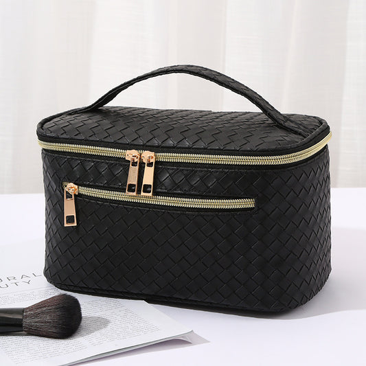 Handheld PU Makeup Bag