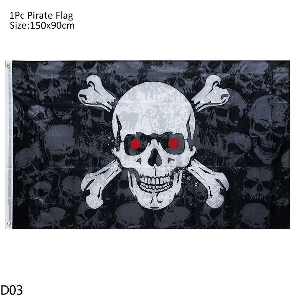 Ensemble d'accessoires de costume de capitaine pirate, chapeau de pirate, crochet, drapeau à main, boussole, télescope, cache-œil, décorations de fête à thème d'Halloween 