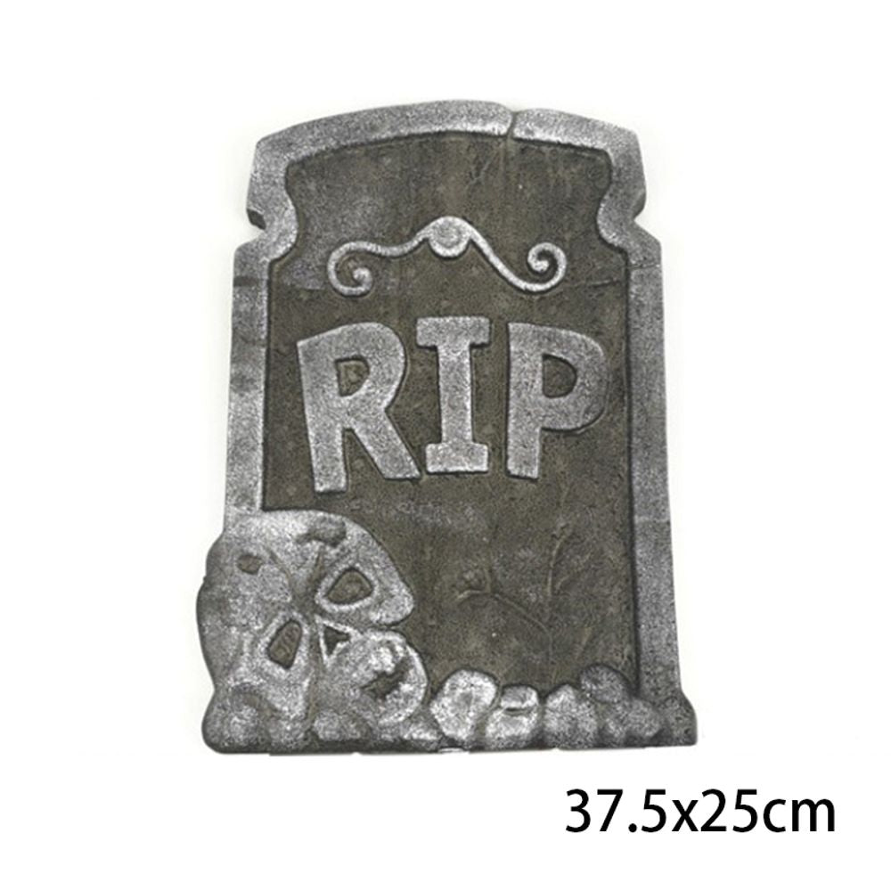 1pc Foam Tombstone Halloween Decorations / Bat / Spider