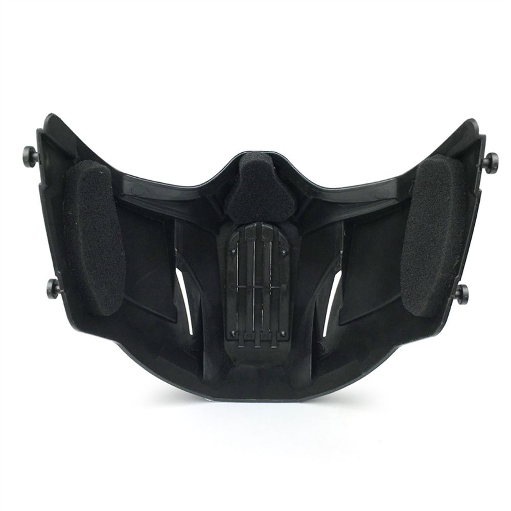 REikirc Tactical Half Face Airsoft Mask Adjustable CS Cosplay Halloween Military Masks